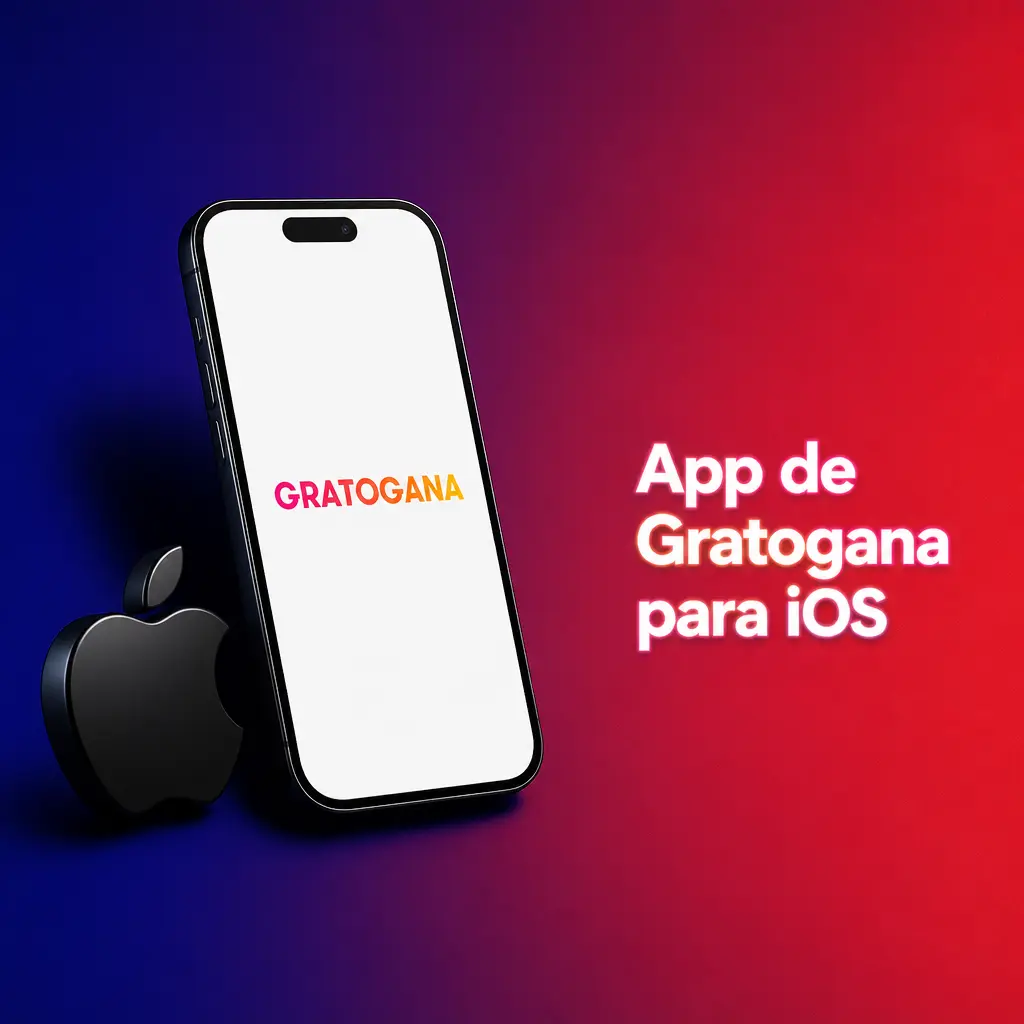 App de Gratogana para iOS en un iPhone
