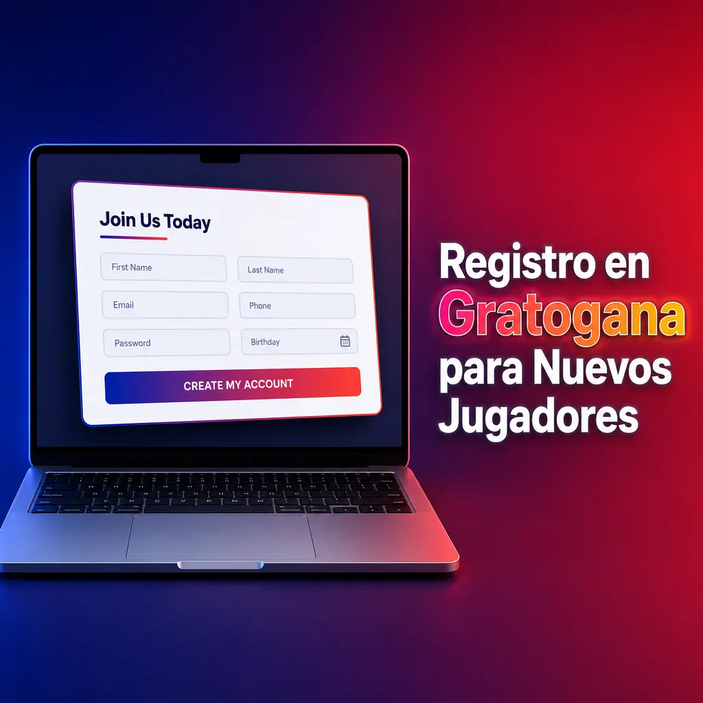 Formulario de registro en Gratogana en móvil y ordenador