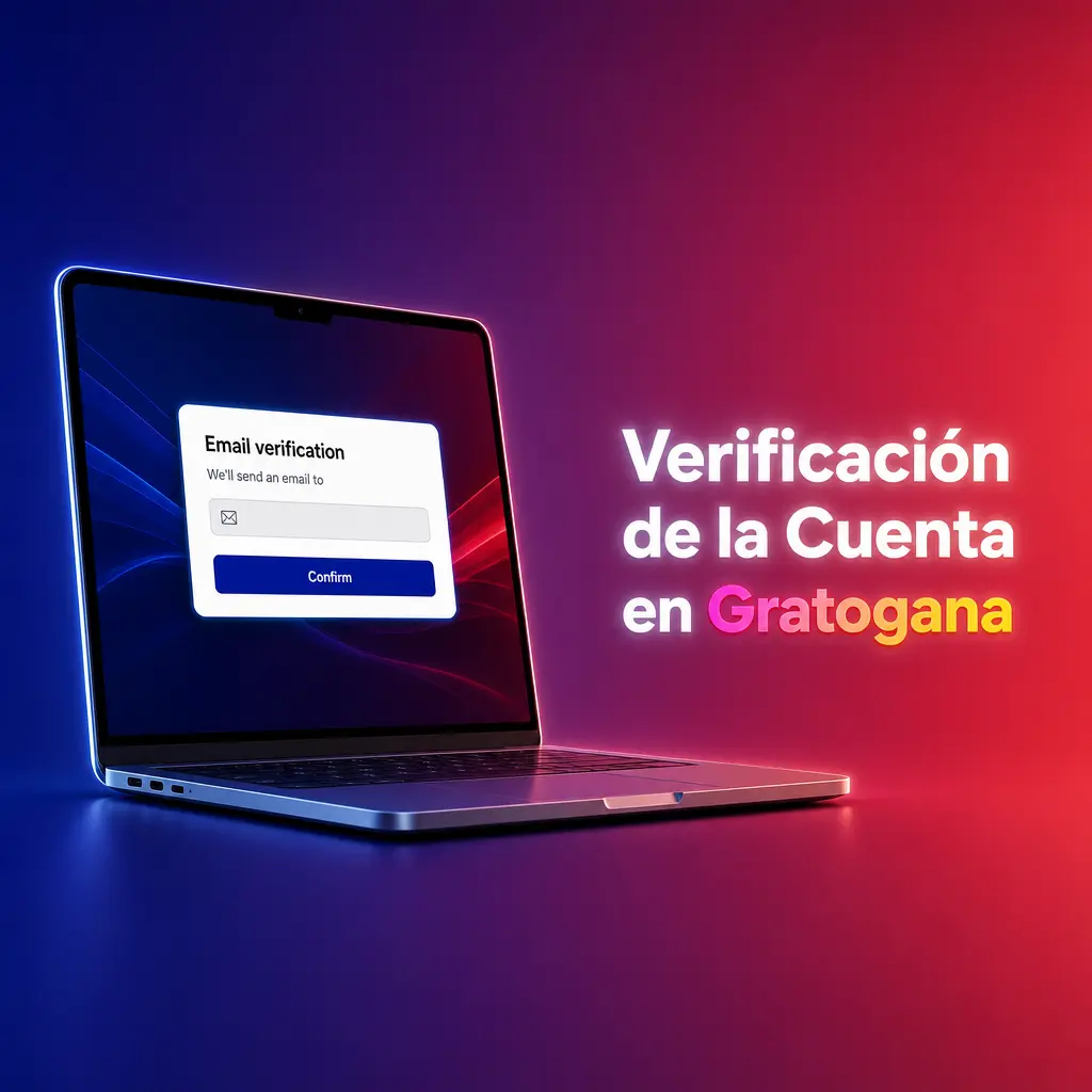 Verificación de la cuenta en Gratogana